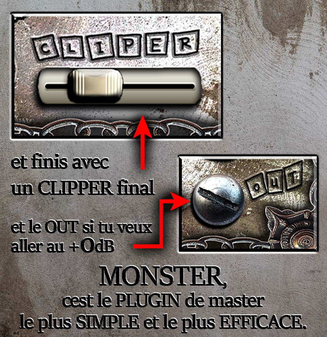 MONSTER by @SKUDYBOI — Plugin de mastering Windows & Mac